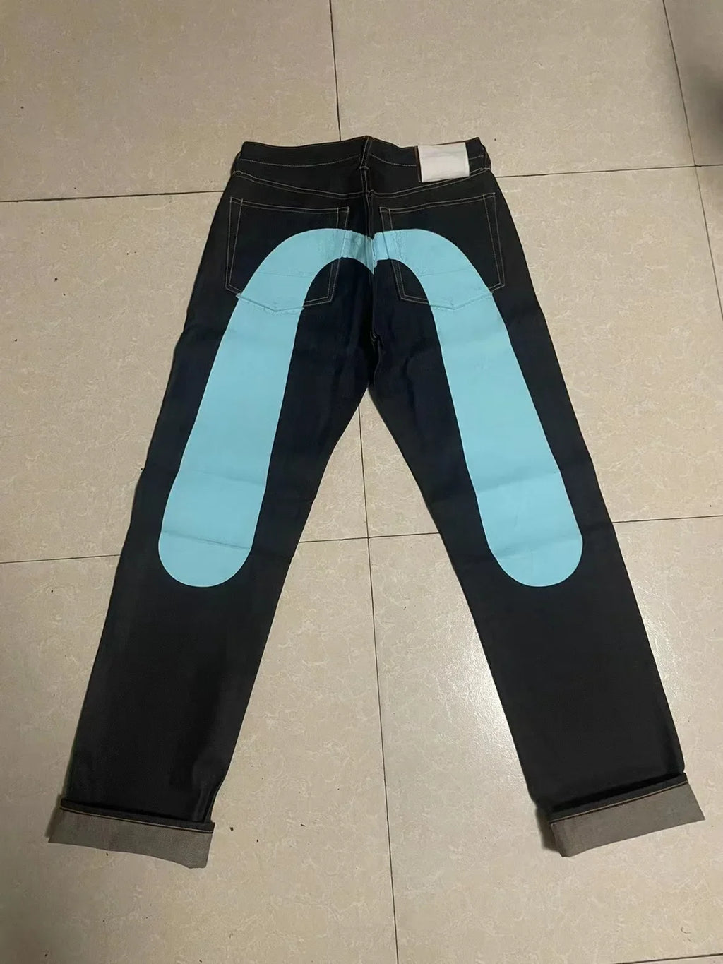 Gothic Cargo Wide Leg Denim