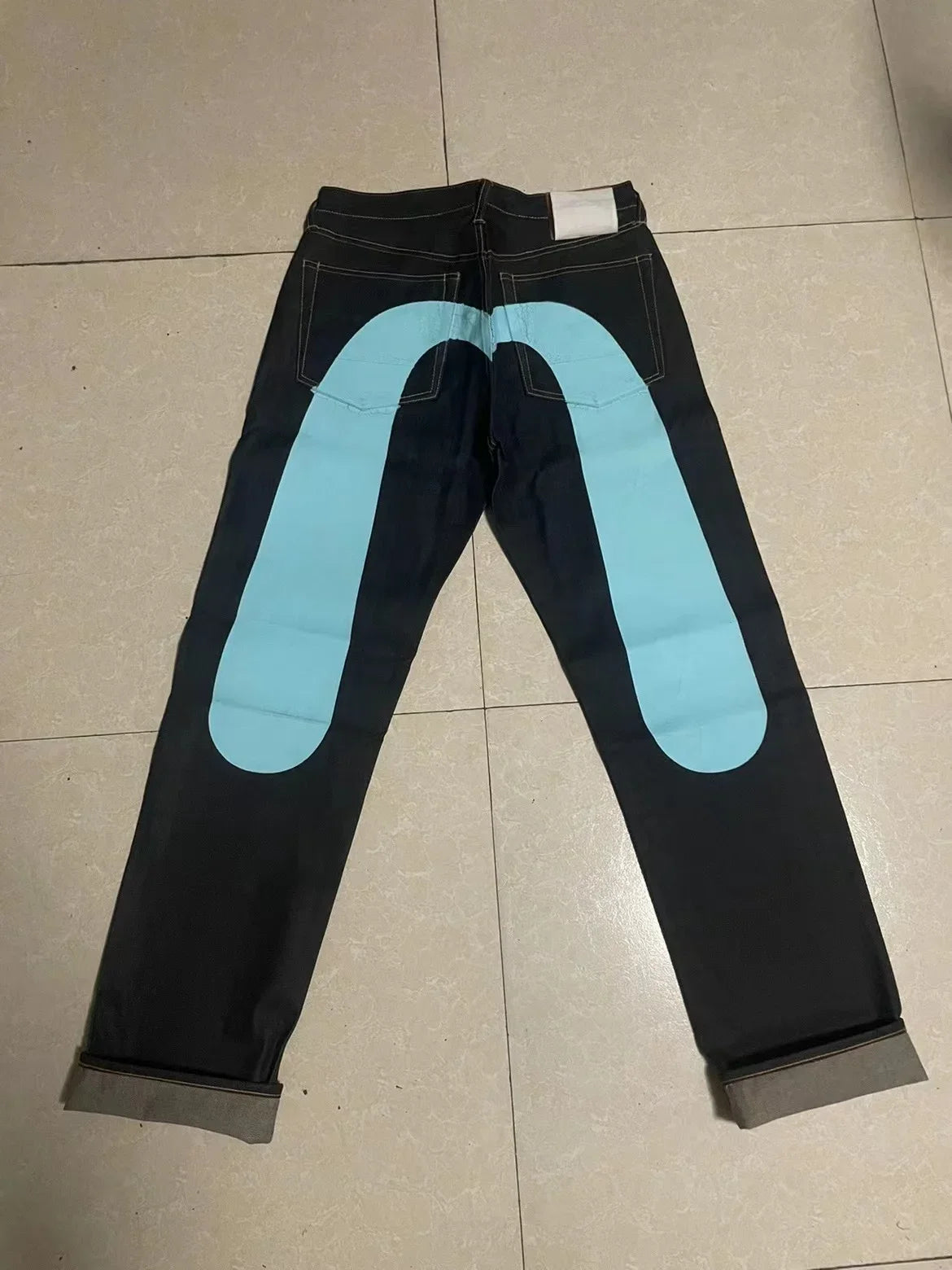 Gothic Cargo Wide Leg Denim