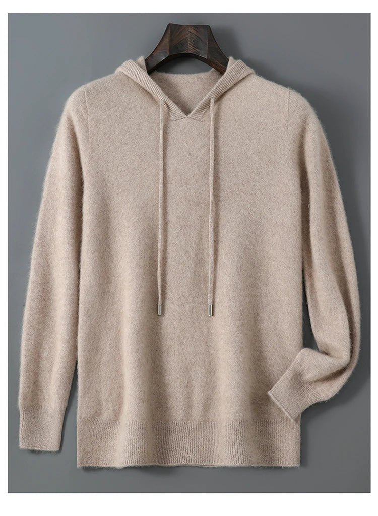 The Merino Essential — Premium Knit Hoodie