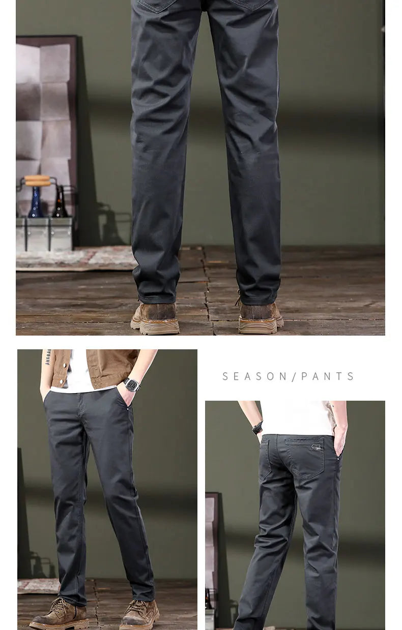 The Spectrum Slim — Seven-Color Stretch Jean