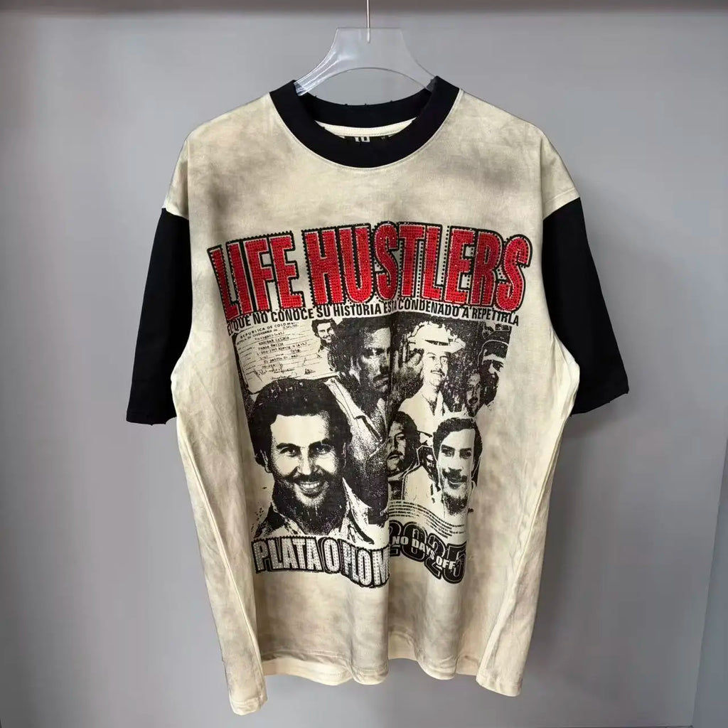 Life Hustlers Y2K Graphic Tee