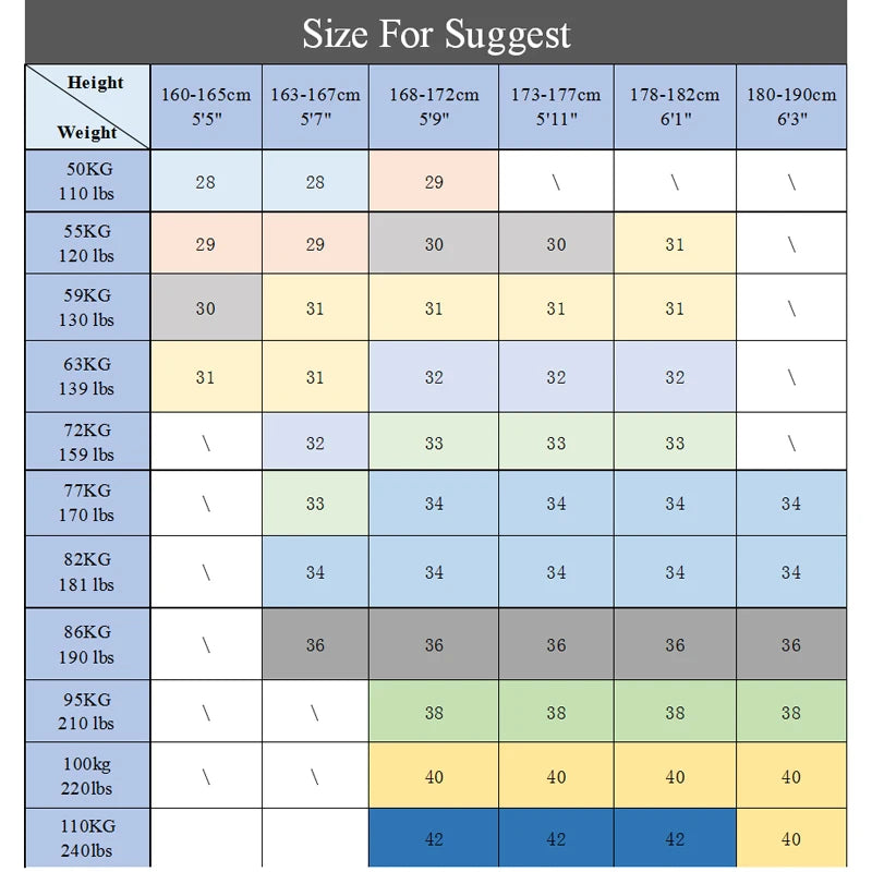 The Spectrum Slim — Seven-Color Stretch Jean