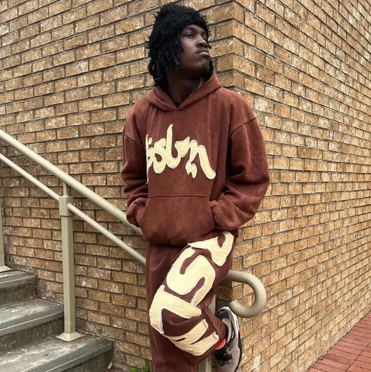 Cartoon Print Mesh Pants