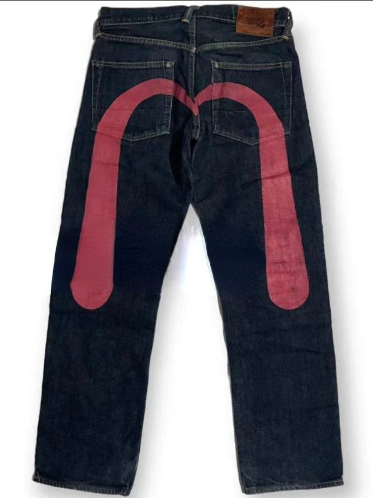 Gothic Cargo Wide Leg Denim