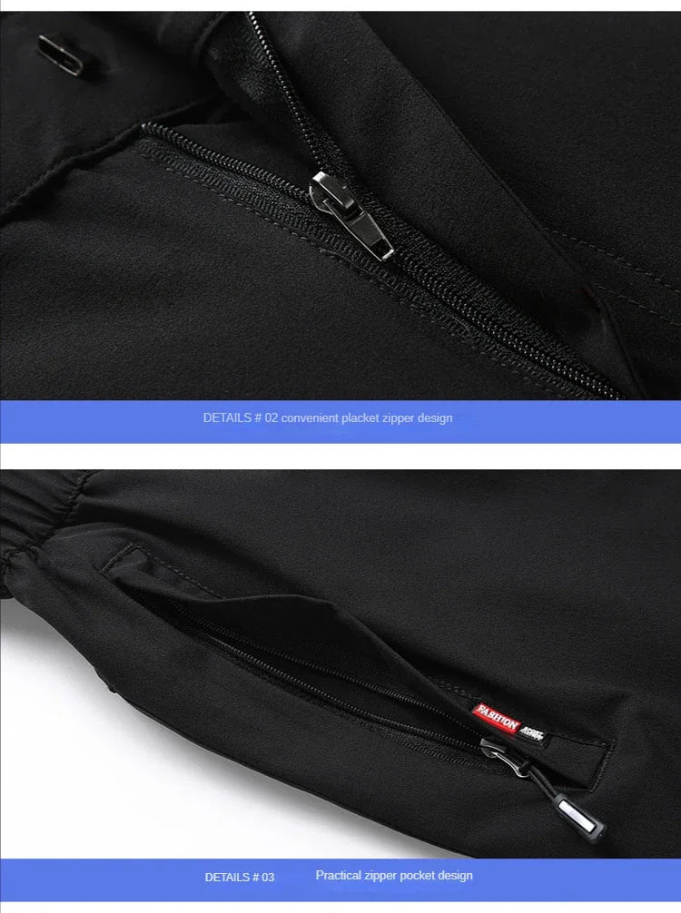 Ice Silk Quick-Dry Straight Pants