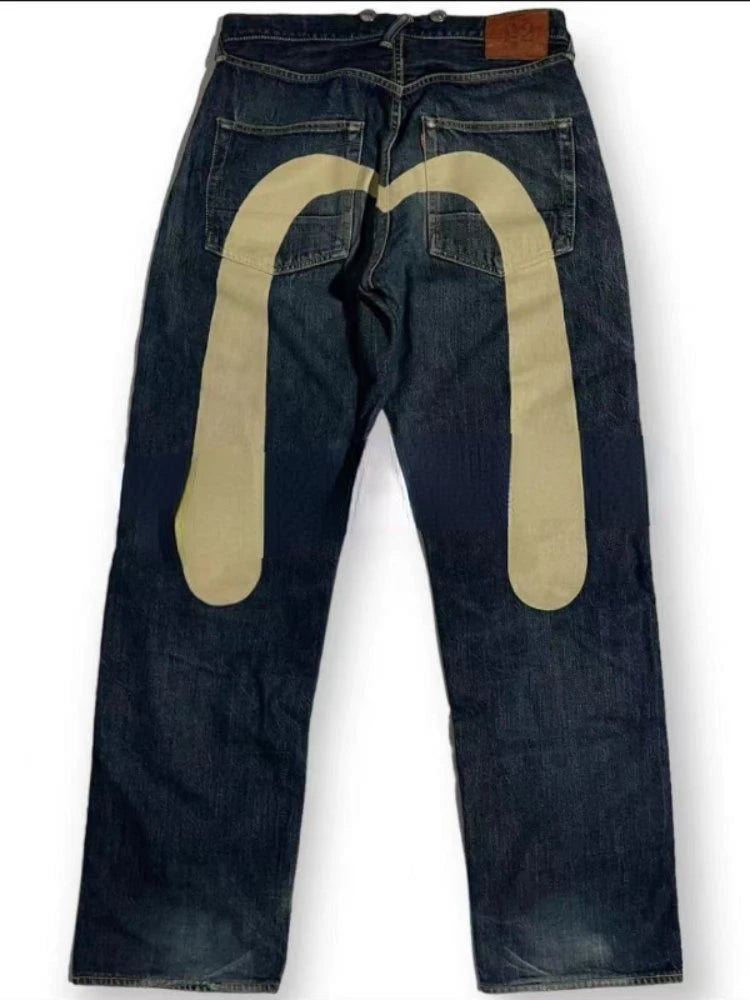 Gothic Cargo Wide Leg Denim
