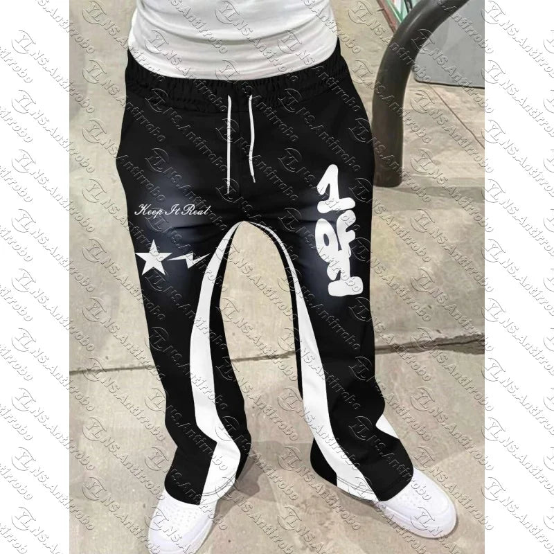 Graphic Flare Sweatpants