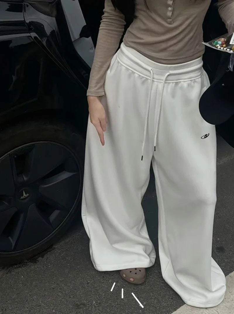 Oversized Hip-Hop Wide Leg Sweatpants