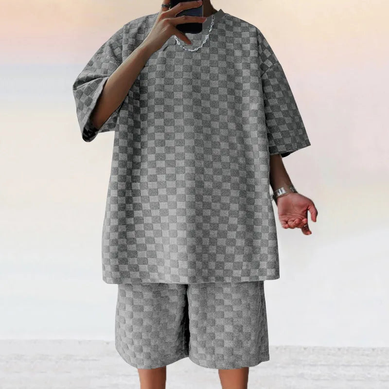 Men's Loose Sports Two-Piece Set