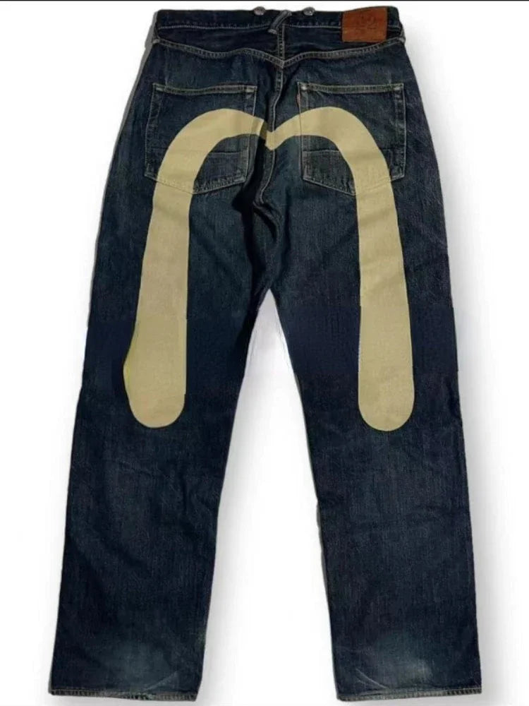 Gothic Cargo Wide Leg Denim