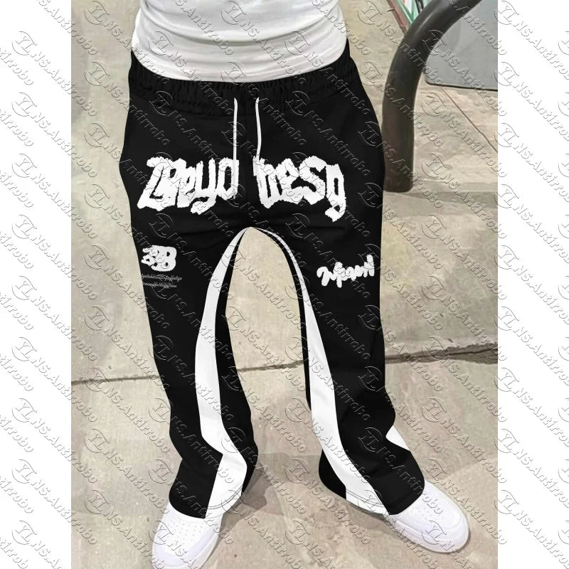 Graphic Flare Sweatpants