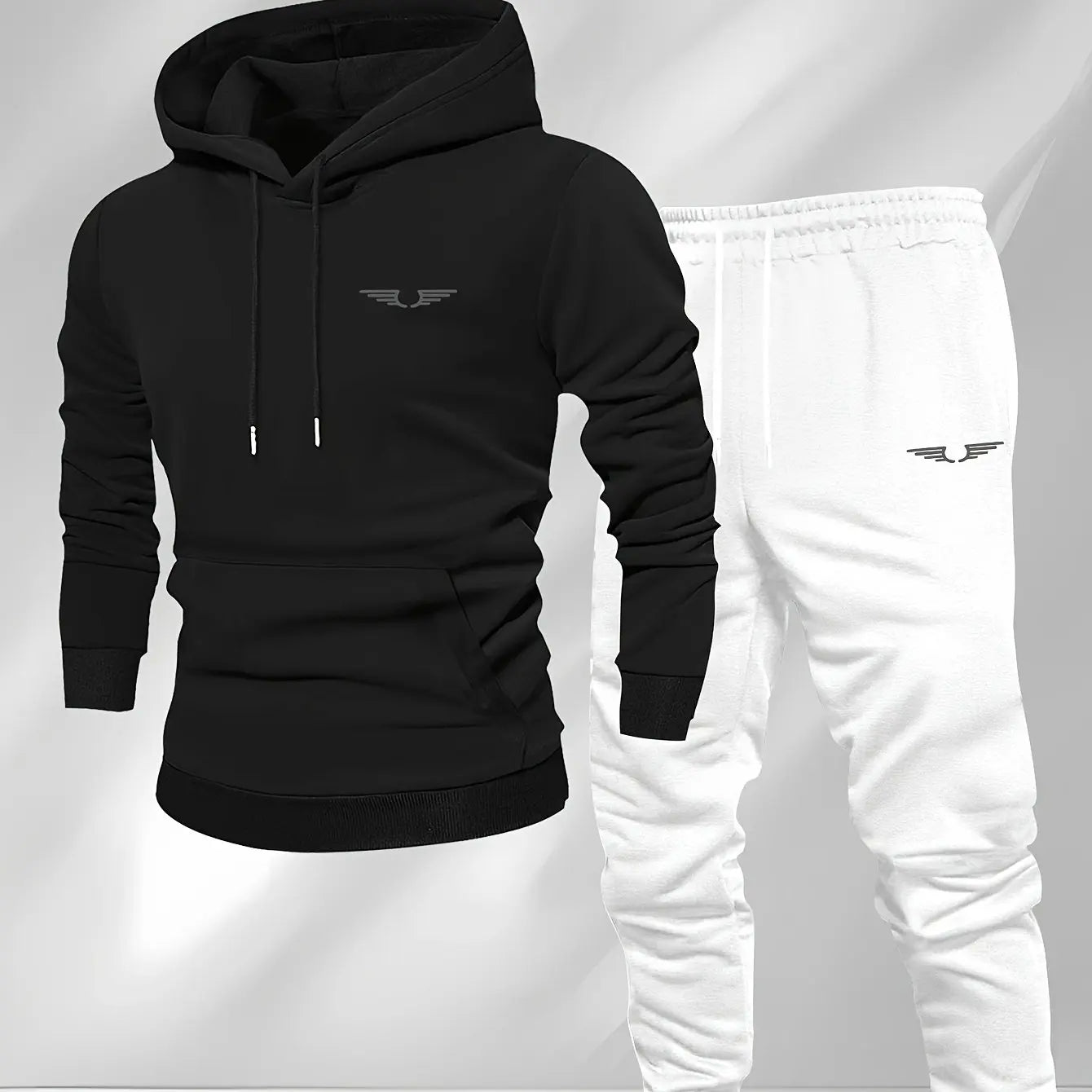 Men's American Streetwear Long Sleeve Hoodie