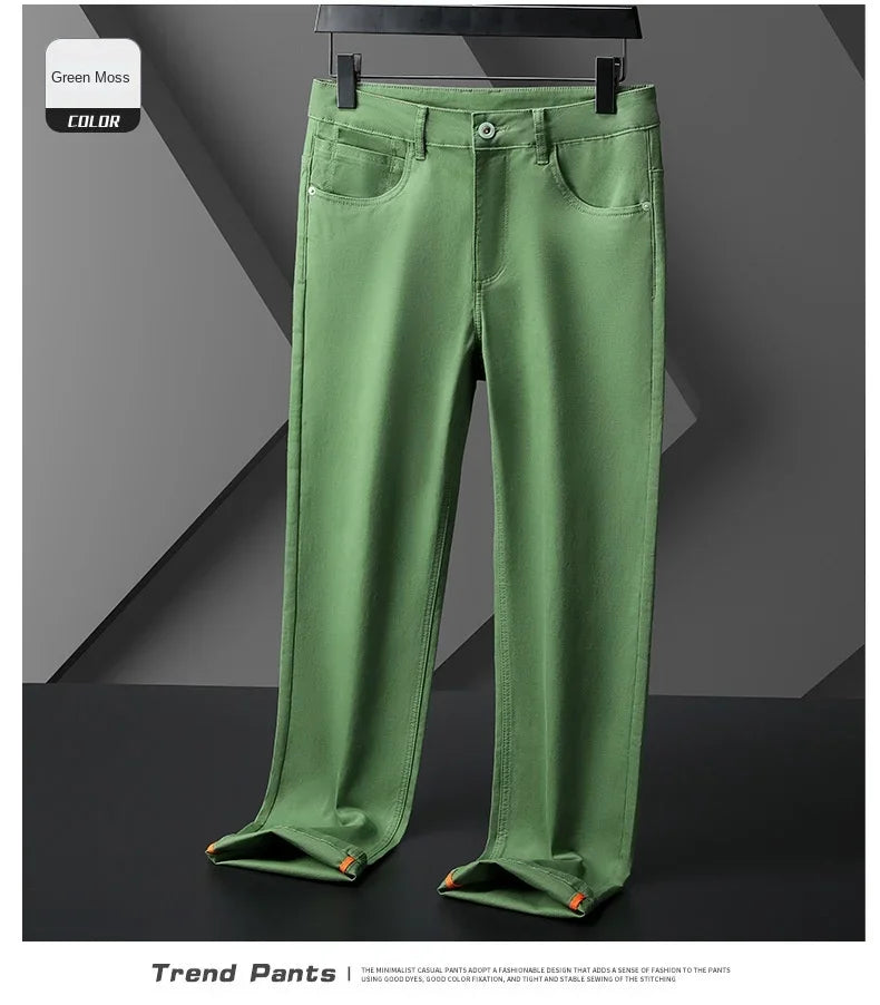 The Spectrum Slim — Seven-Color Stretch Jean