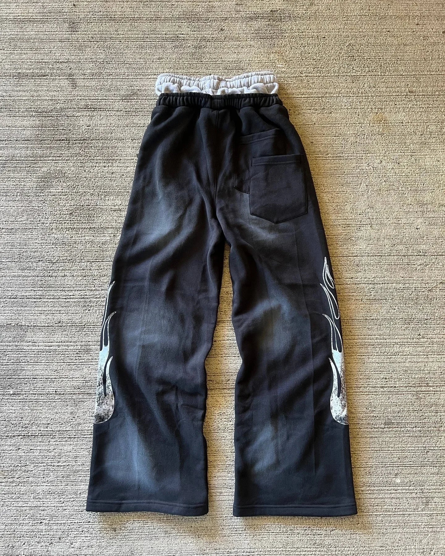 Y2K Gothic Letter Patch Baggy Sweatpants