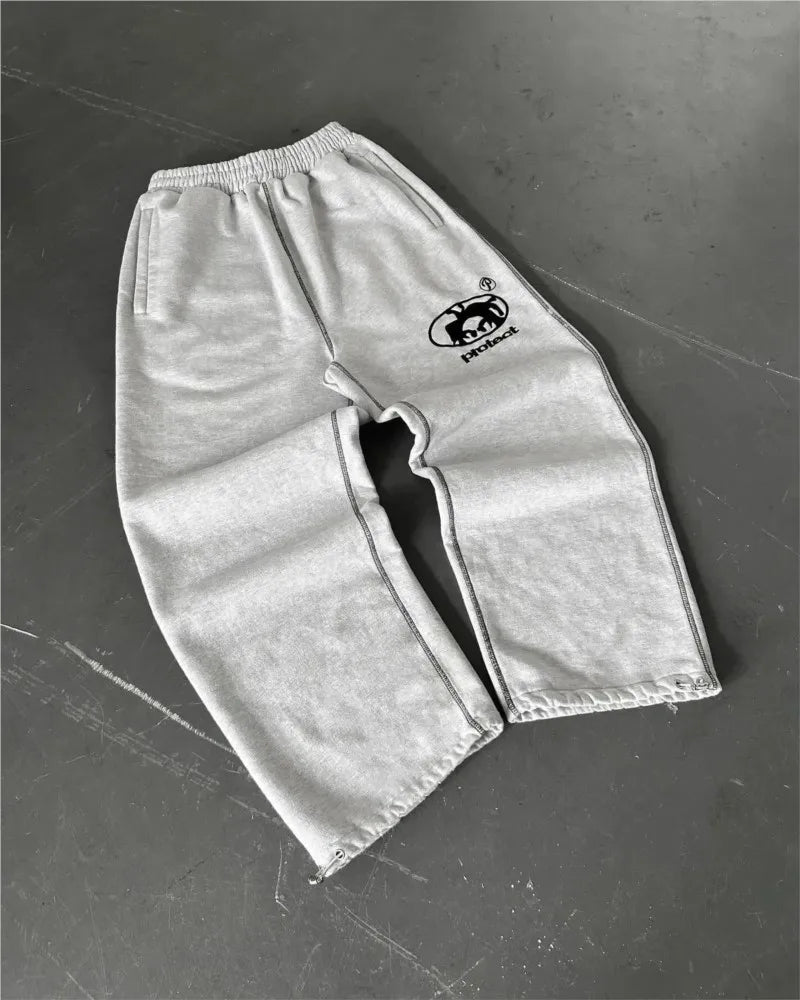 Camo Drawstring Cargo Joggers