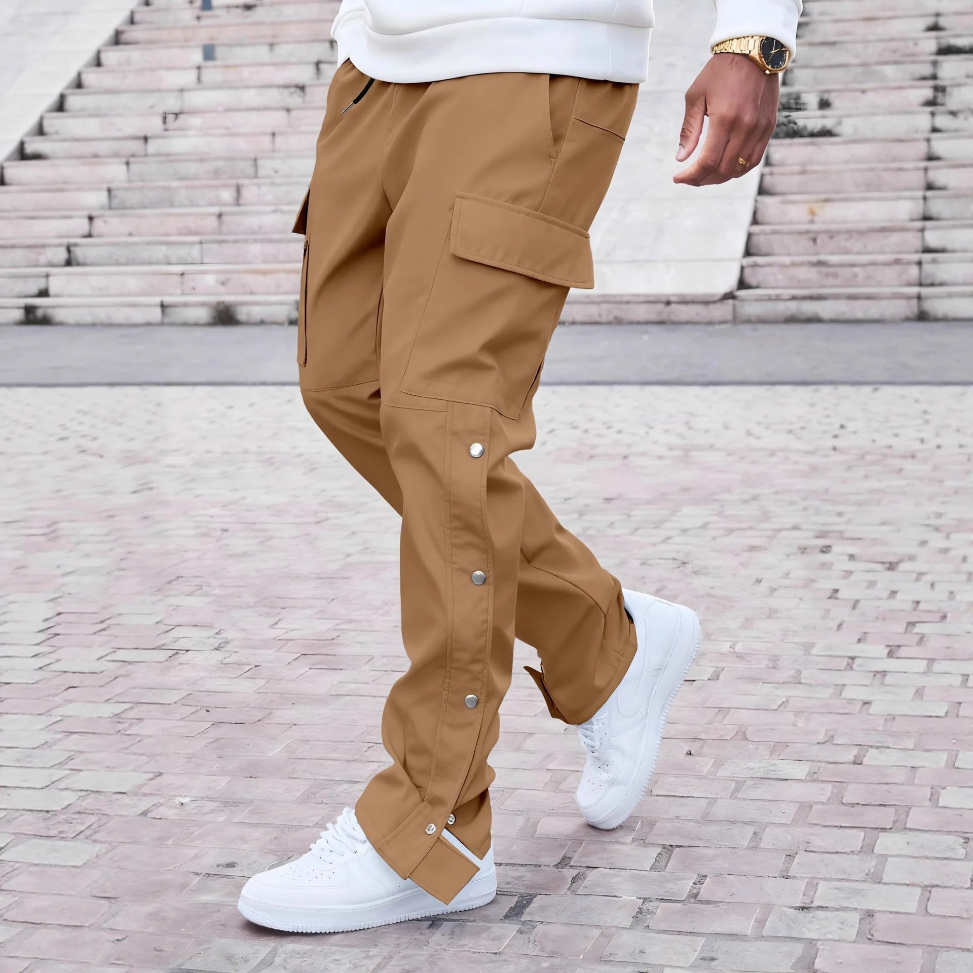 Multi-Pocket Work Pants