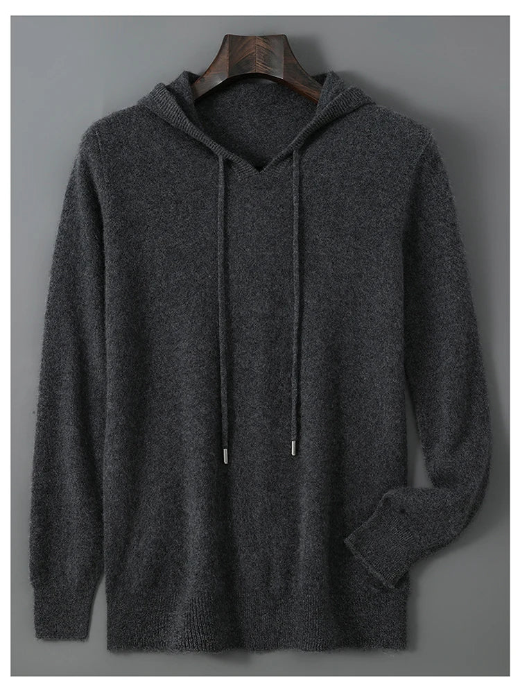 The Merino Essential — Premium Knit Hoodie