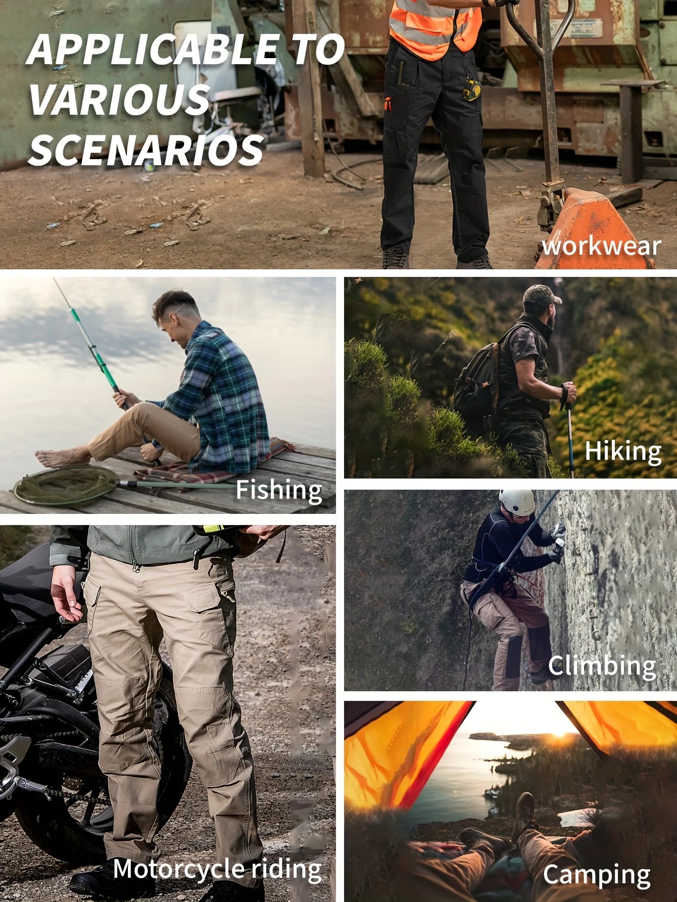 Tactical Multi-Pocket Cargo Pants
