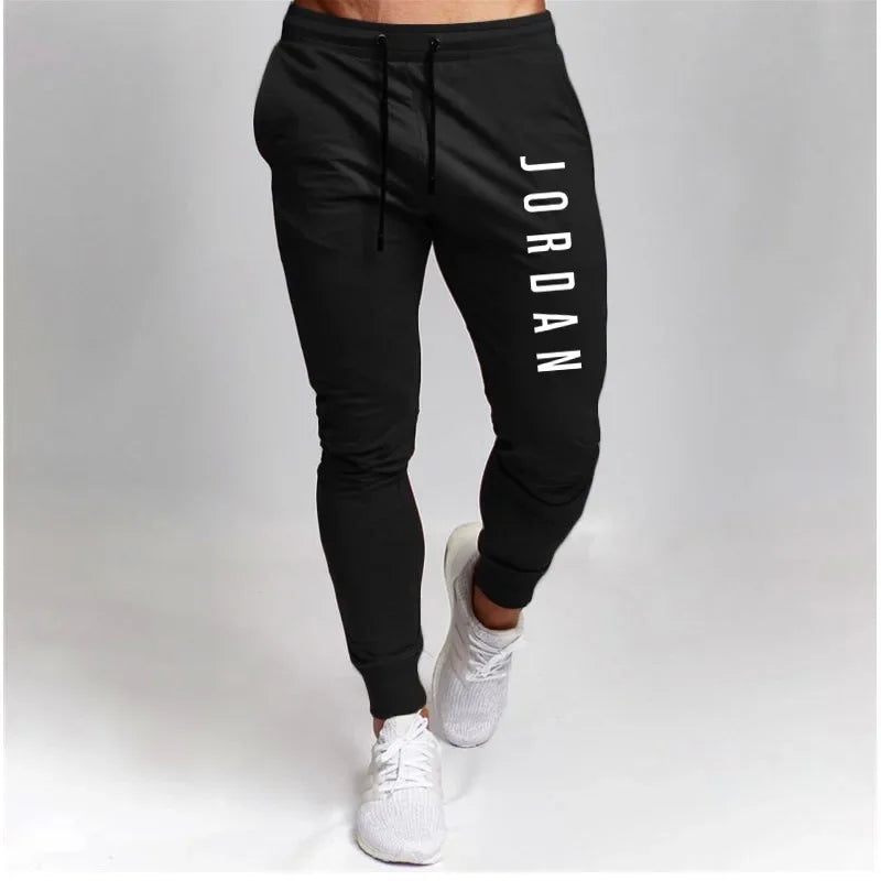 Men Loose and Versatile Stretch Trousers Cross-border Spring and Autumn Sports Pants Casual Pants Slim Casual Sports Pants S-3XL