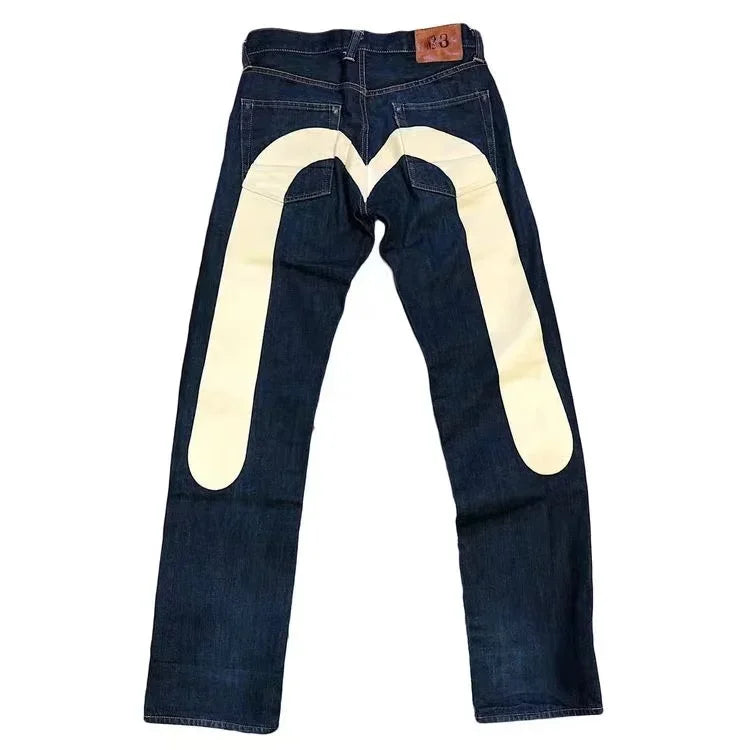 Gothic Cargo Wide Leg Denim