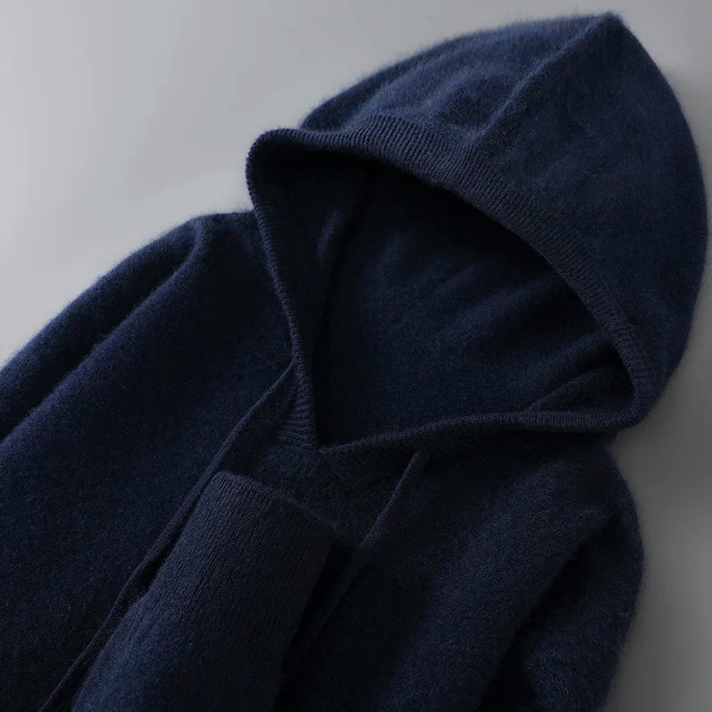 The Merino Essential — Premium Knit Hoodie