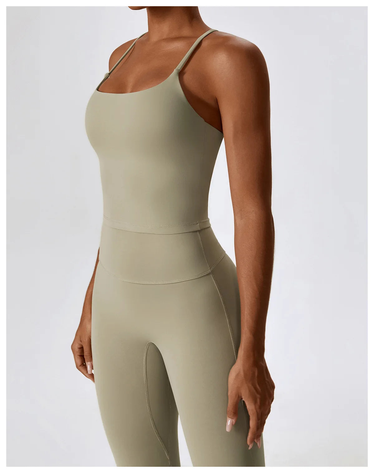 Seamless Yoga Set – Leggings & Crop Top