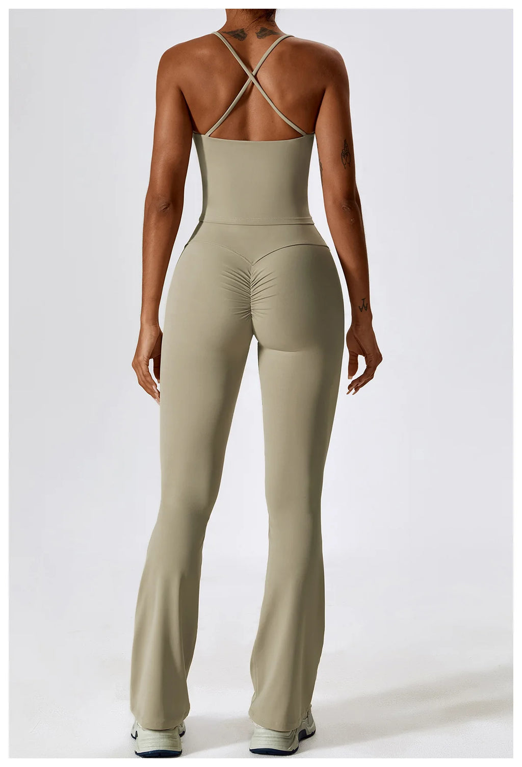 Seamless Yoga Set – Leggings & Crop Top