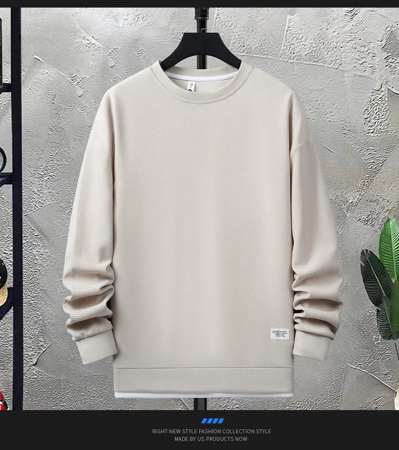 Men's Waffle T-Shirt & Shorts Tracksuit Set