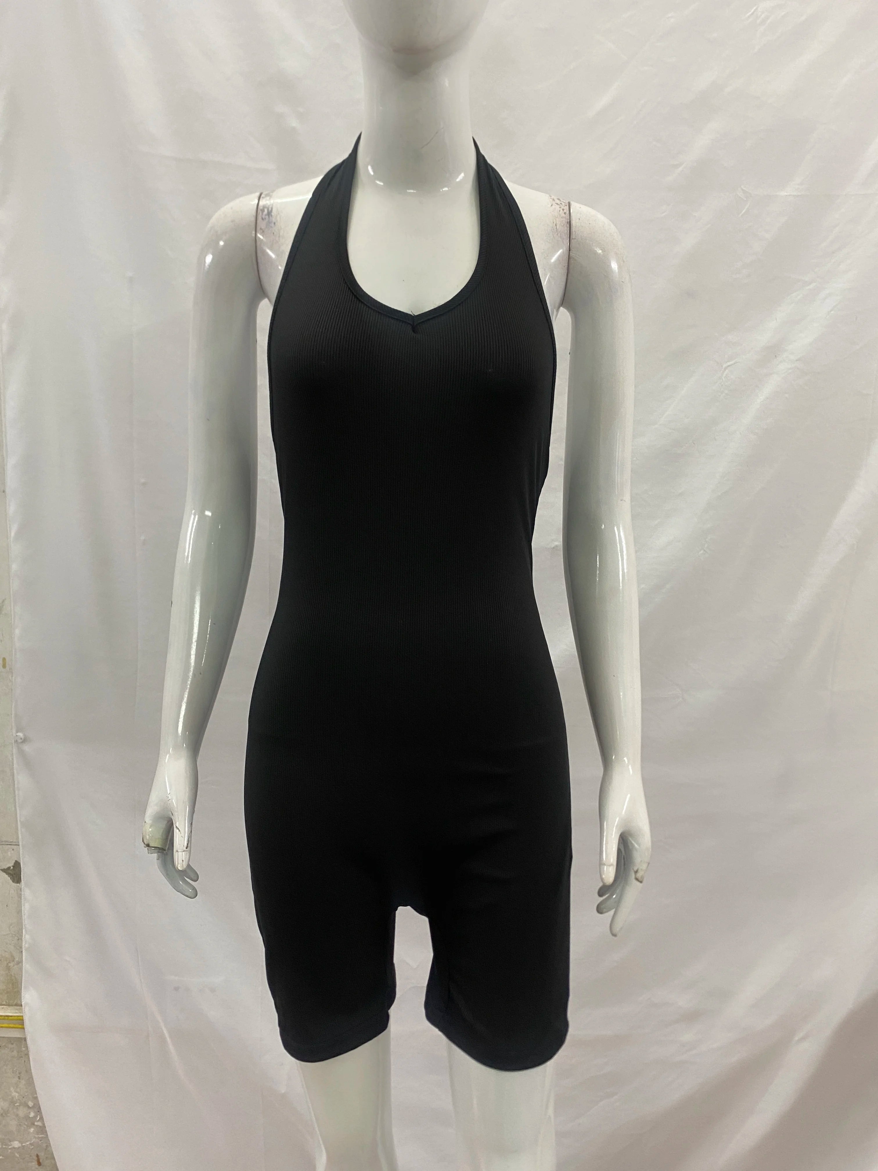 Sleeveless Bodycon Romper