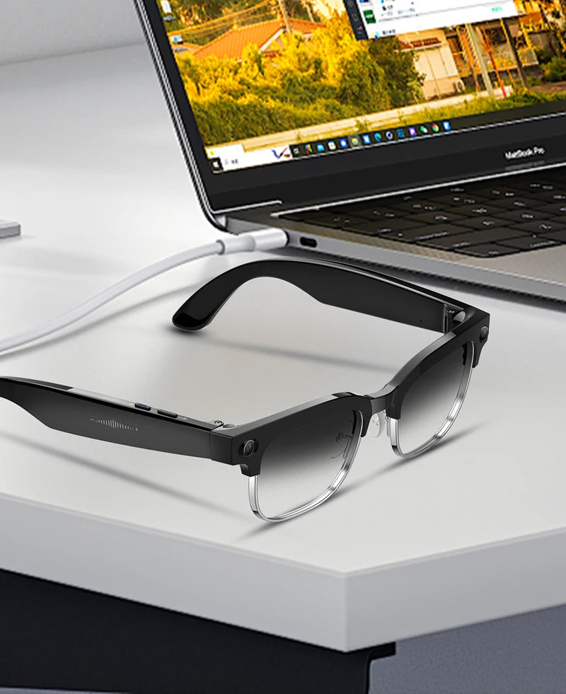 4K Smart AI Bluetooth Sunglasses with Camera