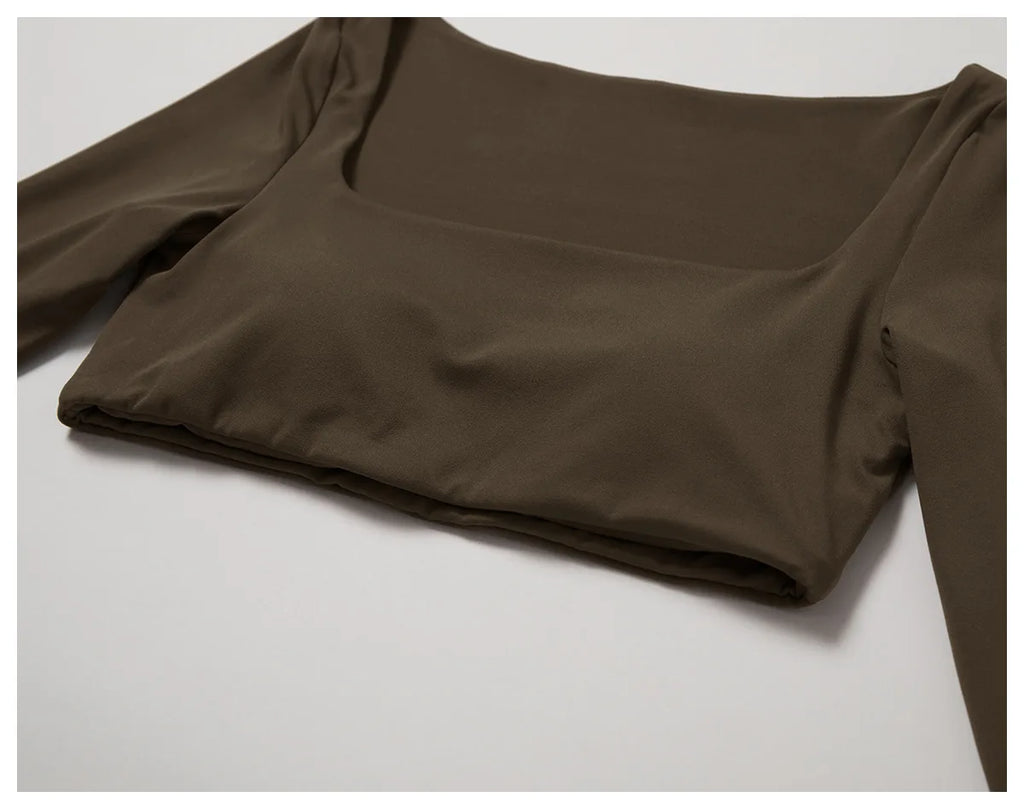Seamless Yoga Set – Leggings & Crop Top