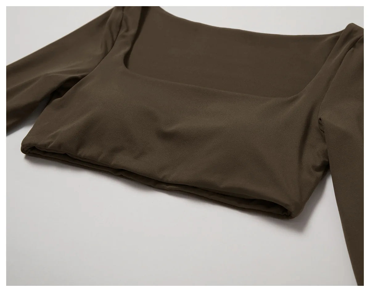 Seamless Yoga Set – Leggings & Crop Top