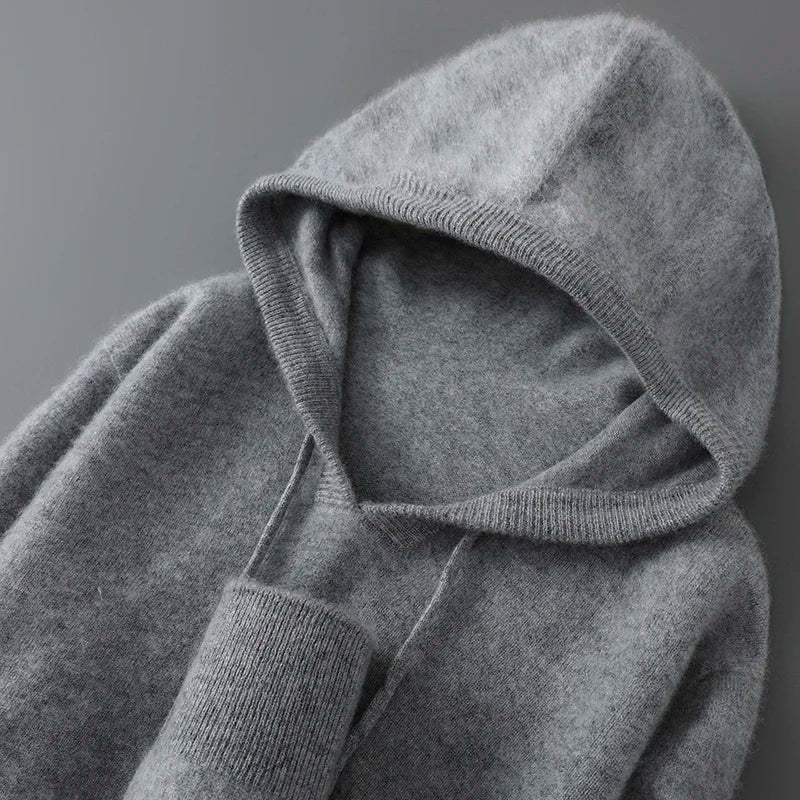The Merino Essential — Premium Knit Hoodie