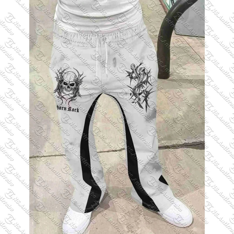 Graphic Flare Sweatpants