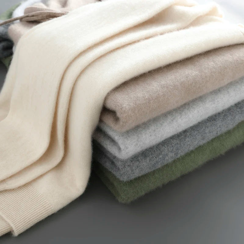 The Merino Essential — Premium Knit Hoodie