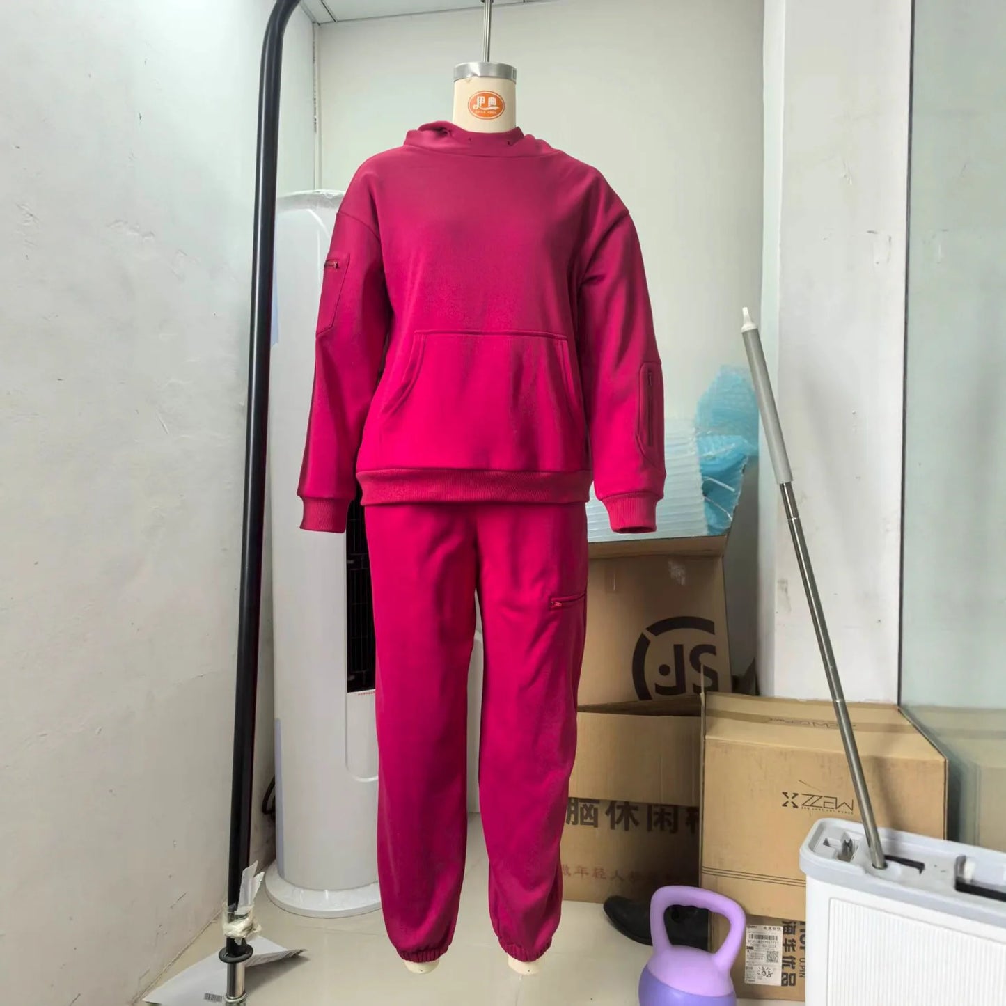 2026 European And American Cross-Border Trade Flight Mode Travel Hoodie