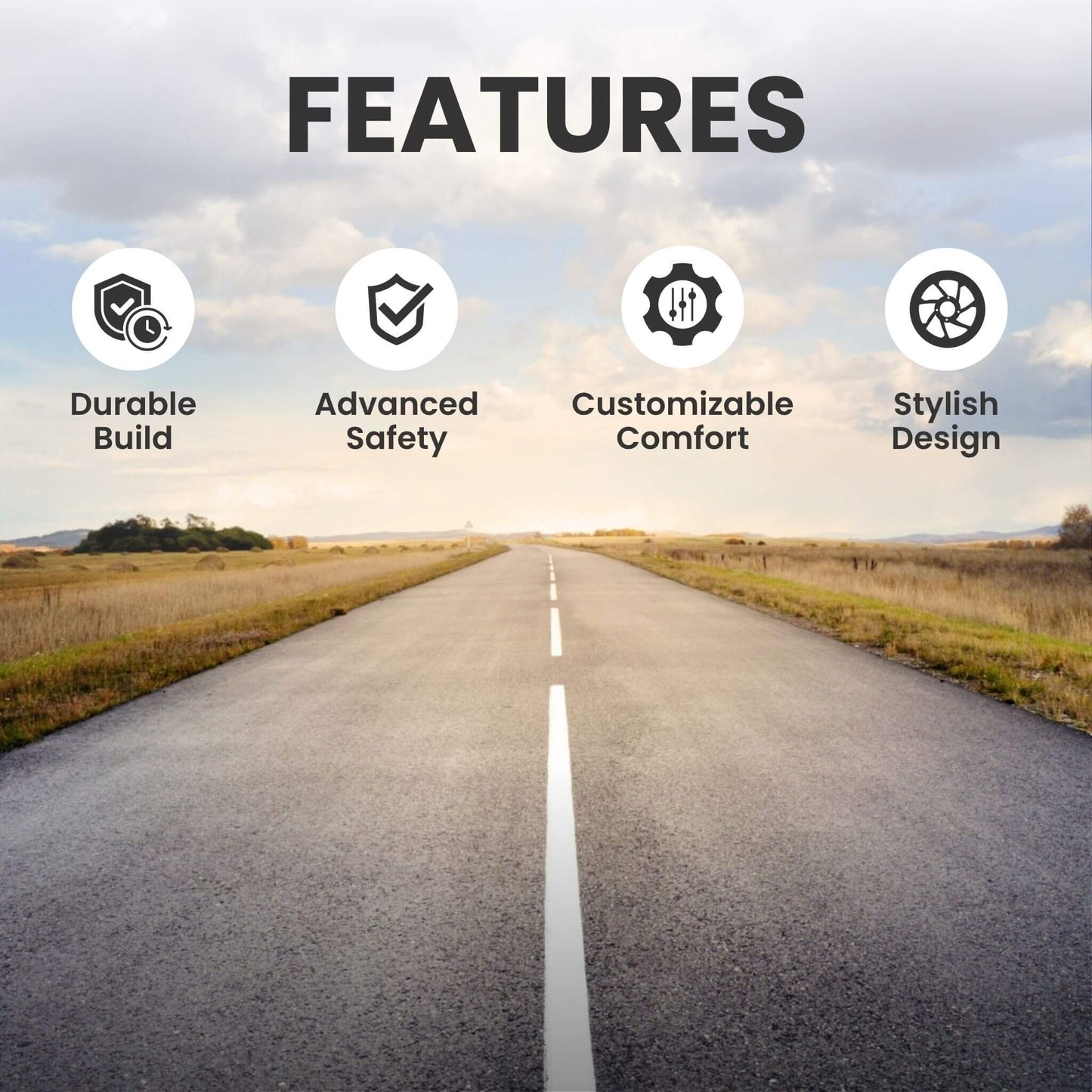 Bespoke Supreme Premium Electric Mobility Scooter With Electronic Speed Control, 400LBS (SAK19673)