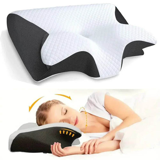 Comfortable Butterfly Sleep Memory Neck Pillow