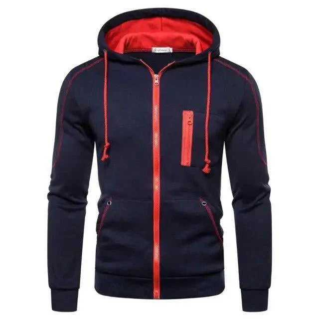 Fleece Hoodie Tracksuit Set — Men's