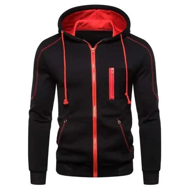 Fleece Hoodie Tracksuit Set — Men's